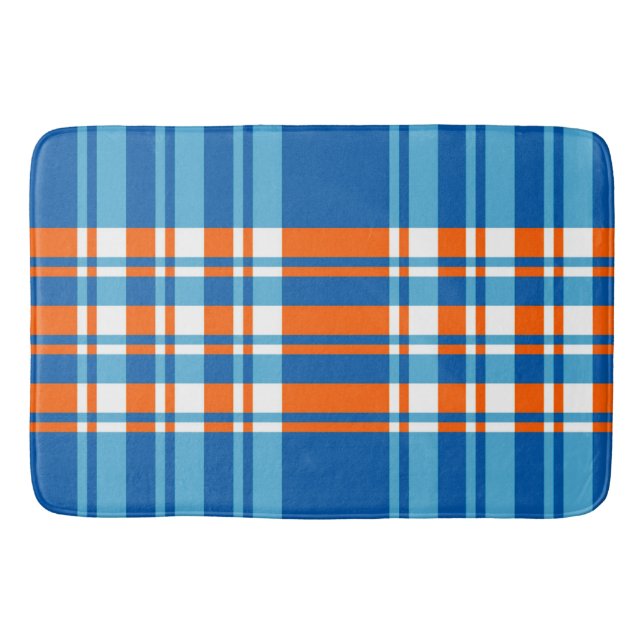 Plaid Bath Mat (Front)
