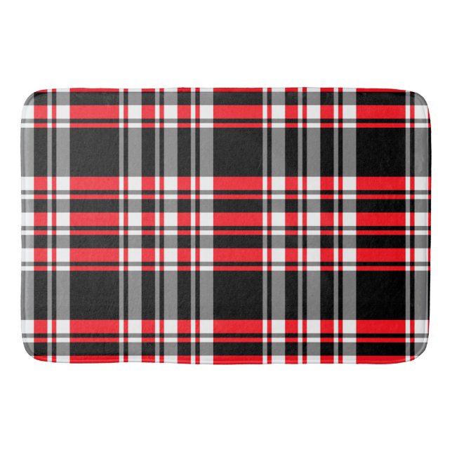 Plaid Bath Mat (Front)