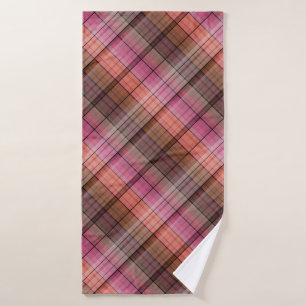 Plaid Bath Towel