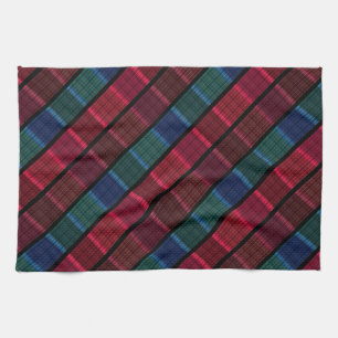 Plaid, beautiful plaid, multicolored plaid ,tartan tea towel