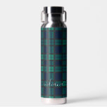 Plaid Black Watch Rustic Pattern Tartan Water Bottle<br><div class="desc">Classic water bottle featuring the popular traditional clan Black Watch Scottish plaid pattern. This classic elegant plaid pattern makes this an appreciated gift to every true water bottle user on any special occasion or treat yourself</div>