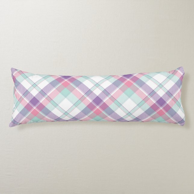 Plaid Body Cushion (Front)