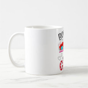 Plaid Boo Boo Crew Valentine's Day Heart Nurse Wea Coffee Mug