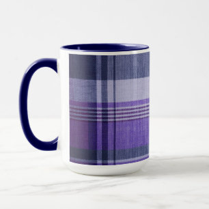 Plaid Ceramic Mug