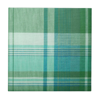 Plaid Ceramic Tile