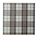 Plaid Checked Fabric Ceramic Tile Modern Design<br><div class="desc">Modern Plaid Checked Fabric Tiles - Vintage Design</div>