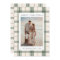 Plaid Christmas Card with Photo