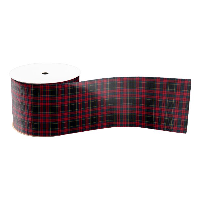 Plaid Christmas Grosgrain Ribbon (Spool)
