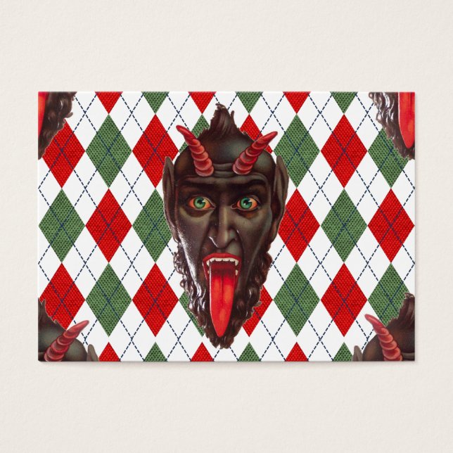 plaid christmas krampus (Front)