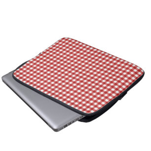 Plaid Christmas Laptop Sleeve