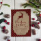 Plaid Christmas Party Holiday Invitation