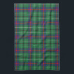 Plaid Clan Duncan Tartan Pattern Green Black Tea Towel<br><div class="desc">Classic Clan Duncan plaid tartan pattern kitchen towel for your housewarming party or to match your latest tartan indoor decor. Makes a great gift for any tartan lover or as a treat to yourself. Combine your new kitchen towel with with our matching door mat, throw pillow or coffee mug to...</div>