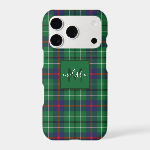 Plaid Clan Duncan Tartan Personalised Monogram