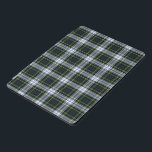 Plaid Clan Gordon Green White Rustic Tartan iPad Pro Cover<br><div class="desc">Plaid Clan Gordon Green White Rustic Tartan iPad Pro Cover for your valuable possession. Perfect as back to school or graduation gift</div>