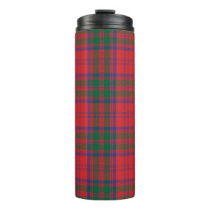 Plaid Clan Grant Tartan Blue Green Red Check Thermal Tumbler