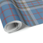 Plaid Classic Clan Thompson Blue Grey Tartan Wrapping Paper<br><div class="desc">Complete your gifting needs with this cute plaid clan Thompson tartan pattern wrapping paper for any special occasion including birthdays,  anniversaries,  holidays</div>