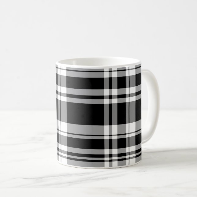 Plaid Coffee Mug (Front Right)