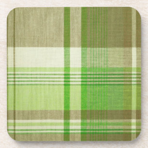 Plaid Cork Coaster