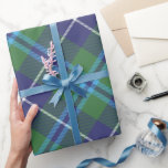 Plaid Douglas Chequered Tartan Wrapping Paper<br><div class="desc">This classic and timeless design brings a touch of warmth and tradition to your presents. Whether you're wrapping up thoughtful gifts for loved ones or adding a festive touch to your holiday gifts,  this plaid wrapping paper is the perfect choice.</div>