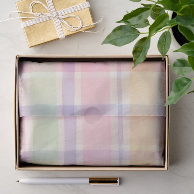 Plaid Easter Series Design #14 Tissue Paper (Gift)