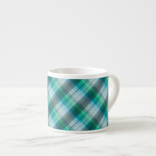 Plaid Espresso Cup