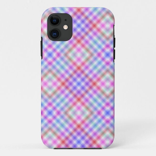 Plaid Fabric Texture Stripes Pattern-18848 Case-Mate iPhone Case (Back)