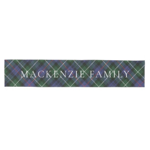 Plaid Family Holidays Celebration MacKenzie Tartan Medium Table Runner