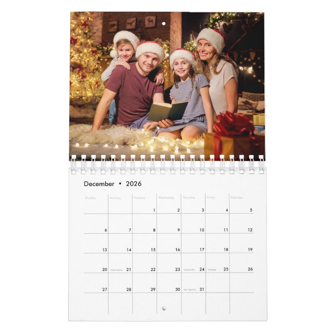 Plaid Family Photos Clan Stewart Tartan 2024 Calendar (Dec 2026)