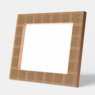 Plaid Family Tartan Check Etched Frames