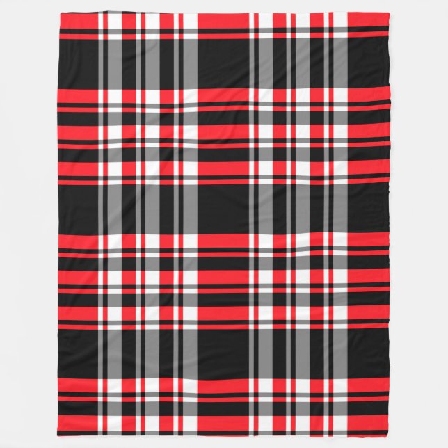 Plaid Fleece Blanket (Front)