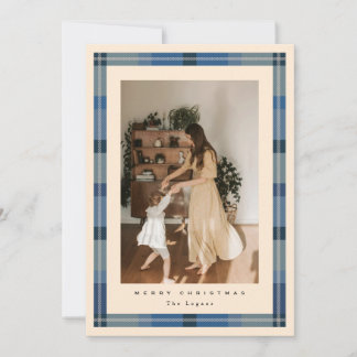 Plaid Frame Holiday Card