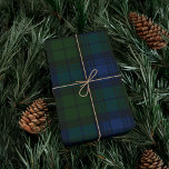 Plaid Green Rustic Campbell Military Tartan Wrapping Paper<br><div class="desc">Introducing our exquisite Christmas Campbell Military Tartan Green Plaid Wrapping Paper! Add a touch of timeless elegance and festive spirit to your gifts with this beautifully designed wrapping paper. This wrapping paper features a classic red and green plaid tartan pattern. The traditional colours evoke the warmth and joy of the...</div>