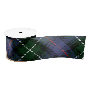 Plaid Green Rustic Tartan Satin Ribbon