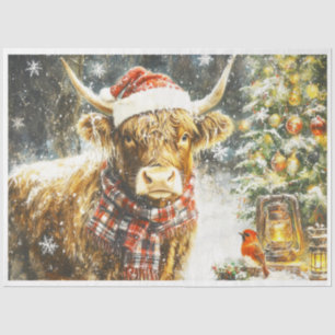 Plaid Highlander Tissue Paper