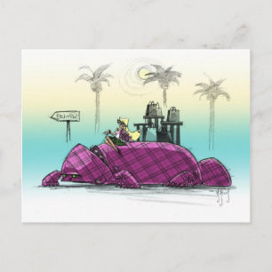 Plaid Is In! Postcard
