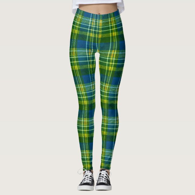  Plaid Leggings (Front)