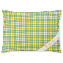 Plaid Lemon Lime Summer Outdoor Dog Cat