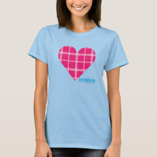 Plaid Magenta 2 T-Shirt