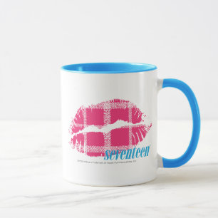 Plaid Magenta Mug
