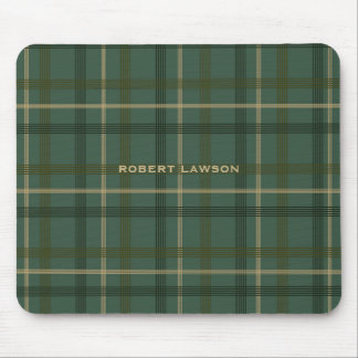 Plaid Mouse Mat