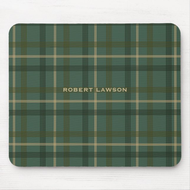 Plaid Mouse Mat (Front)