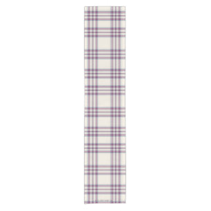 Plaid Neutral Table Runner