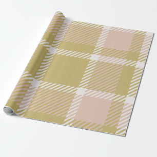 Plaid or tartan vintage background or texture in m wrapping paper