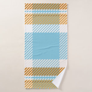 Plaid or tartan vintage is background or texture i bath towel