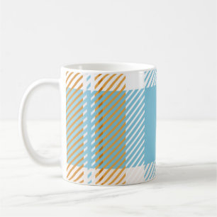 Plaid or tartan vintage is background or texture i coffee mug