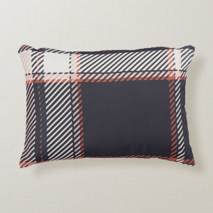 Plaid or tartan vintage is background or texture i decorative cushion