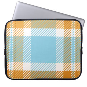 Plaid or tartan vintage is background or texture i laptop sleeve