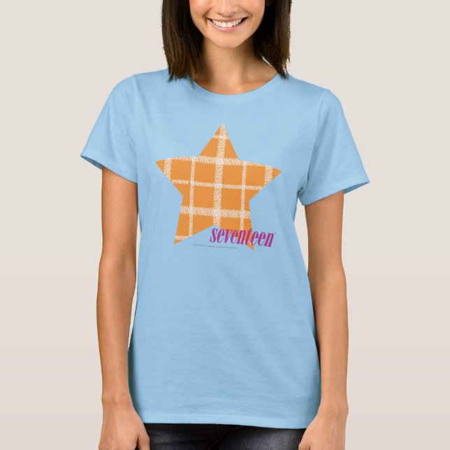 Plaid Orange 2 T-Shirt (Front)