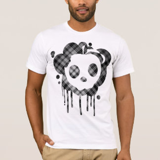 plaid out mellow skull T-Shirt