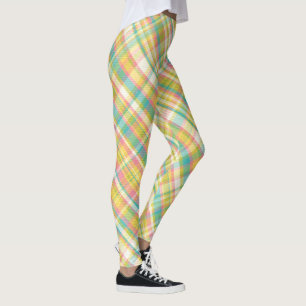 Plaid Pastels Leggings